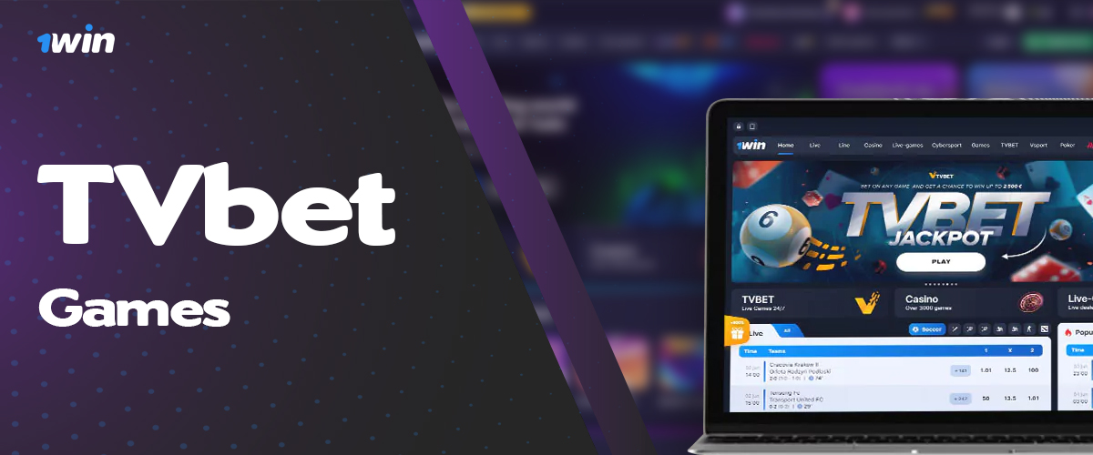 TVbet Games available to 1Win casino users from Bangladesh