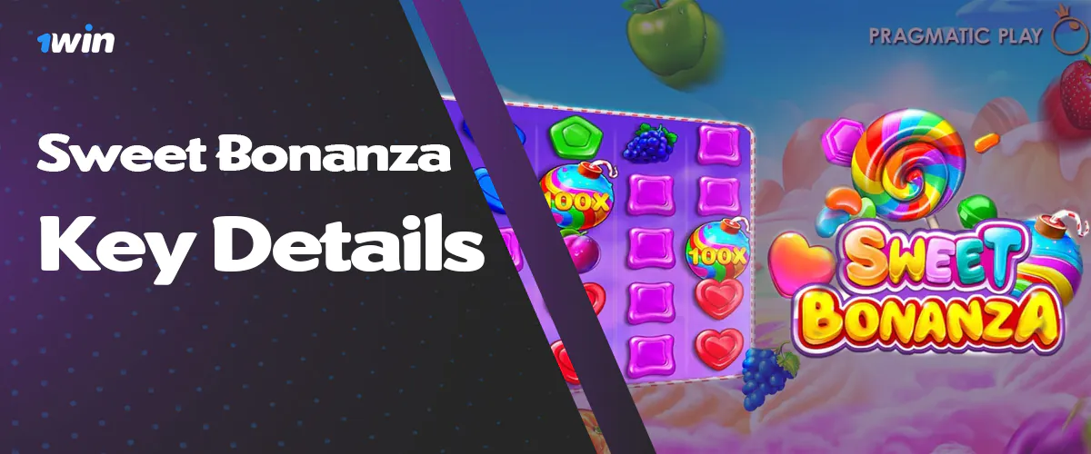 Key information about the Sweet Bonanza game on the 1win website