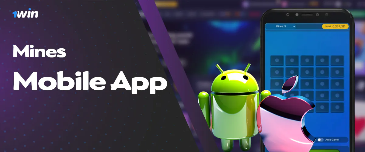 1win bangladesh mobile app for Mines game
