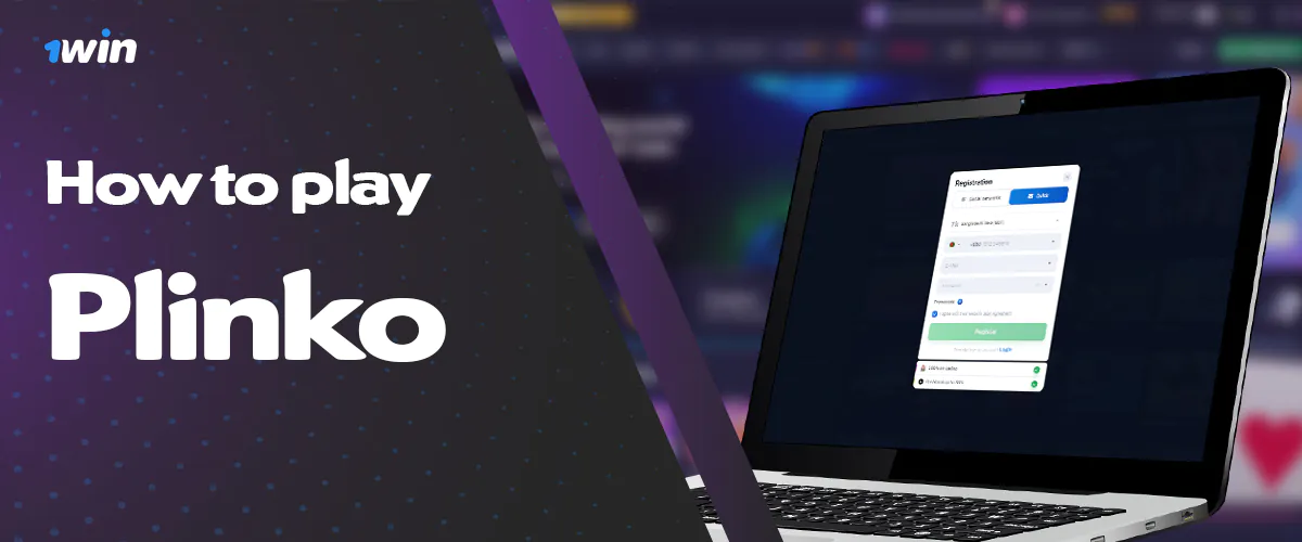 Instructions on how to start playing Plinko at 1win online casino Bangladesh