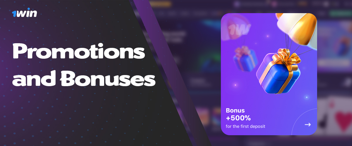 Bonuses and promotions at 1win online casino for Bangladeshi users
