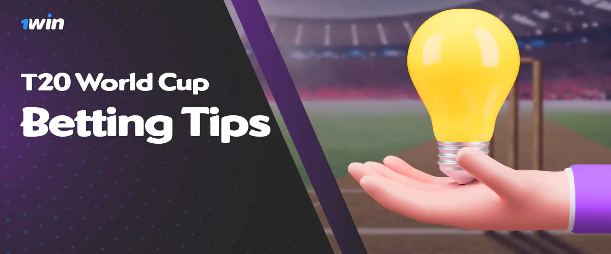 Useful tips on how to make a successful bet on ICC T20 World Cup 2024 on 1win