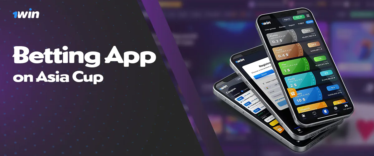 1win bangladesh mobile app for betting on ACC Asia Cup 2024