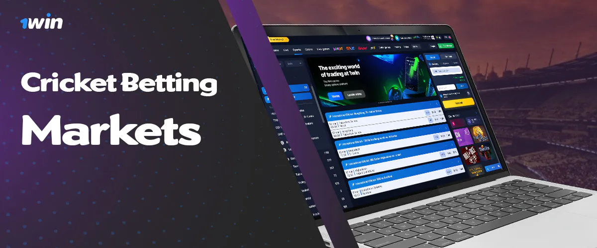 Betting Markets on the site of online bookmaker 1win bangladesh