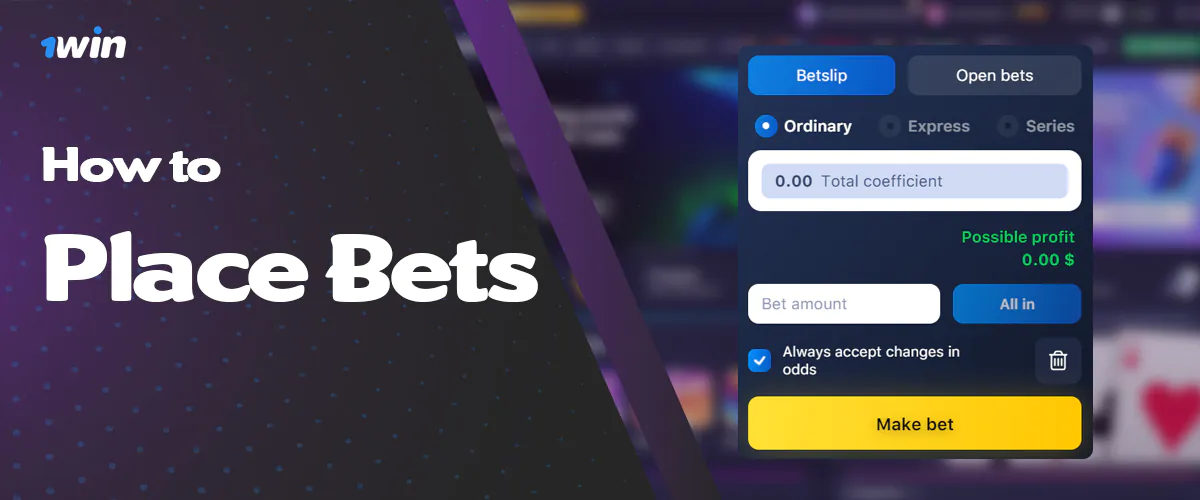 Step by step instructions on how to start betting on ACC Asia Cup 2024 on 1win
