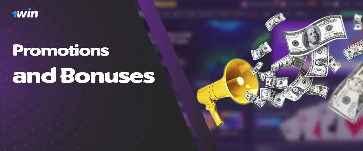 Welcome and other bonuses at 1win for Bengali users