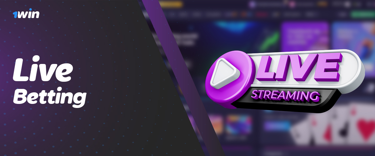 Betting on live events on the 1Win betting platform