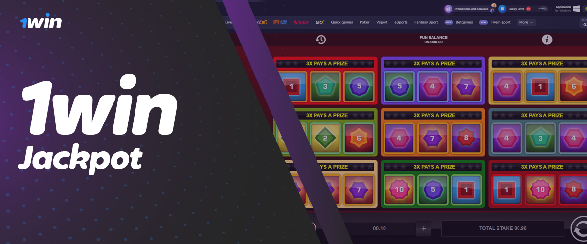 Jackpot game for Bengali users 1Win