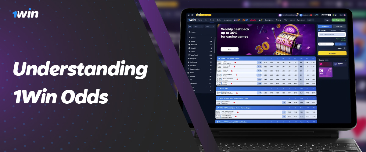 Odds from online bookmaker 1Win Bangladesh