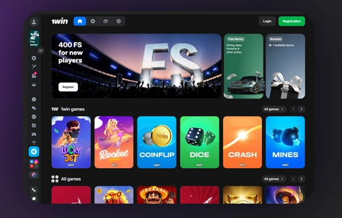 how to play 1win money coming   step 1