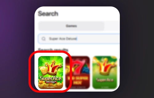 Click the game banner
