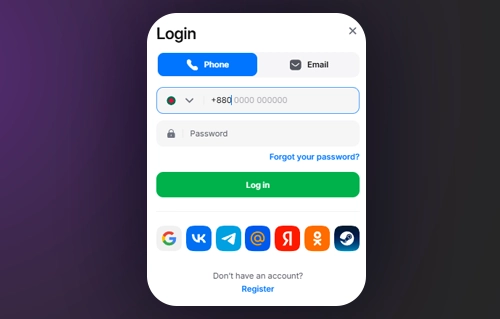 Sign in to 1Win Fortune Gems 2