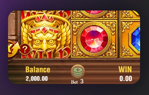 Choose 1Win Fortune Gems 2 bet